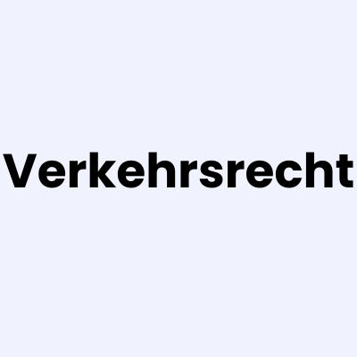 Verkehrsrecht