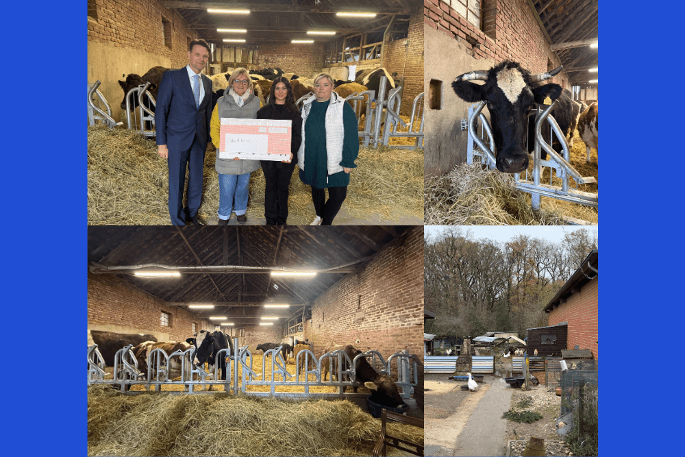 Besuch bei Erika & Friends e. V. in Wegberg - Scheckübergabe über 3.000 €